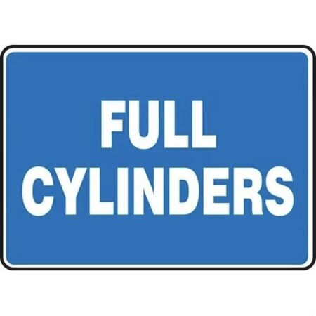 Accuform SAFETY SIGN FULL CYLINDERS 10 X 14 MCPG599XL MCPG599XL